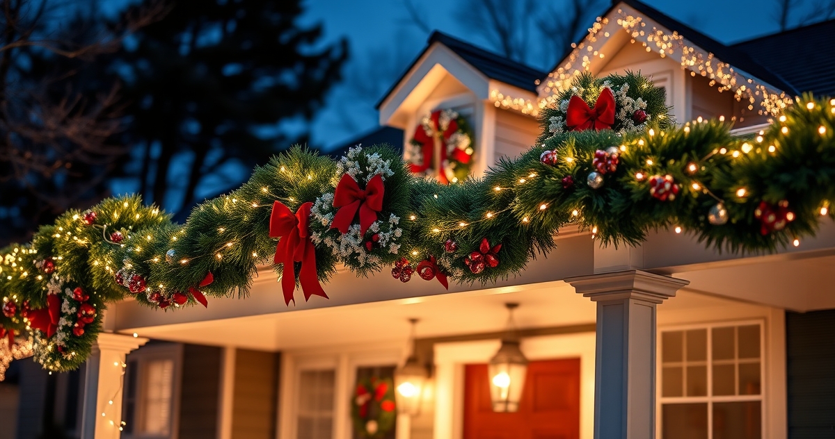 Red, White & Blue C9 Bulb Displays: How to Light Your Home for the 4th of July