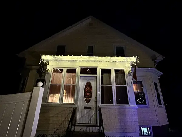 Landscape tree lighting in Medford, MA