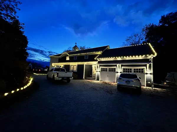 Full front elevation lit in Waterford, CT